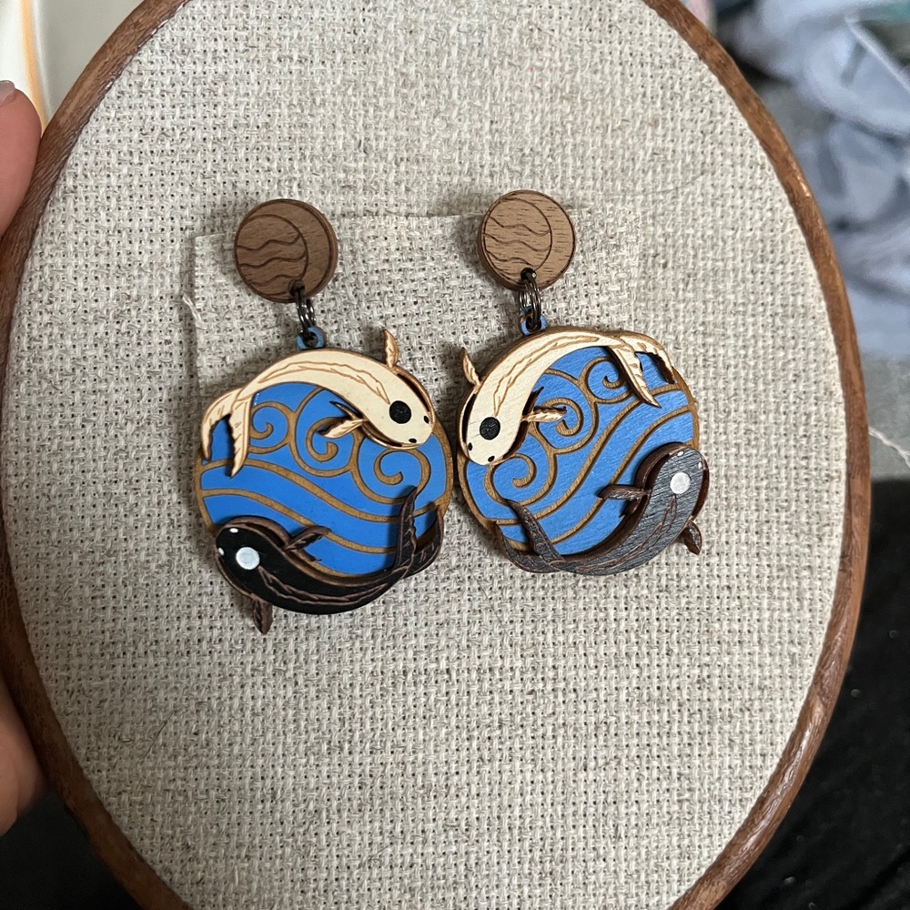 ATLA - water tribe earrings